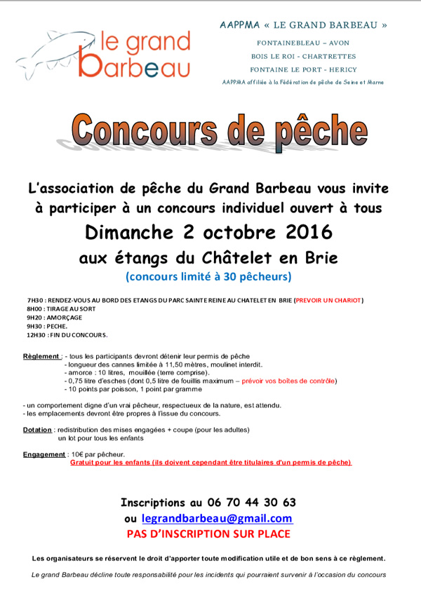 concours chatelet 2016