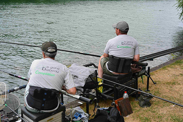 Concours de peche à Hericy sur Seine