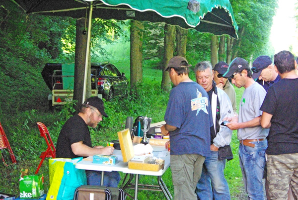 Concours de peche au grand canal de fontainebleau