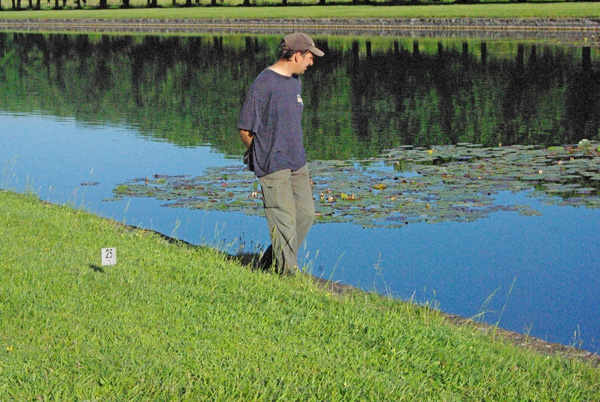 Concours de peche au grand canal de fontainebleau