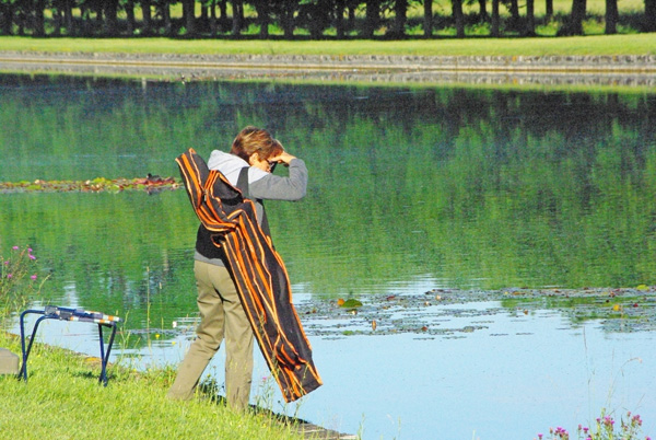 Concours de peche au grand canal de fontainebleau