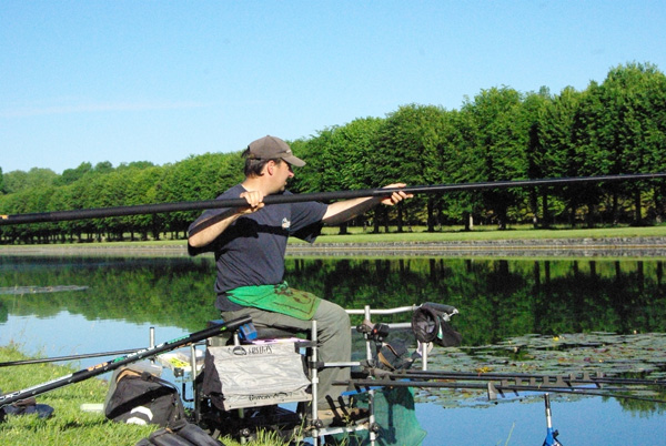 Concours de peche au grand canal de fontainebleau