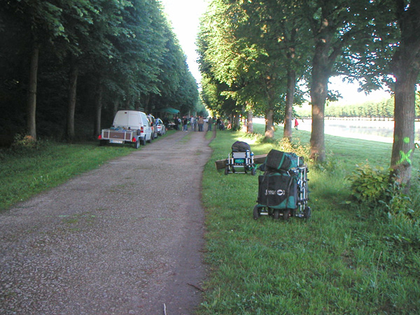 concours de peche au grand canal de fontainebleau