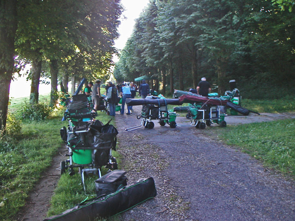 concours de peche au grand canal de fontainebleau