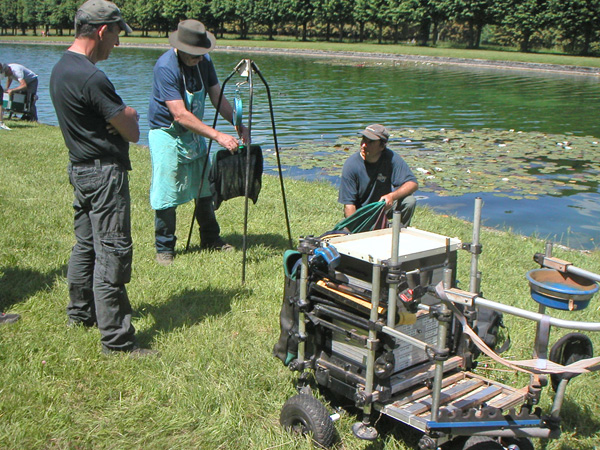 concours de peche au grand canal de fontainebleau