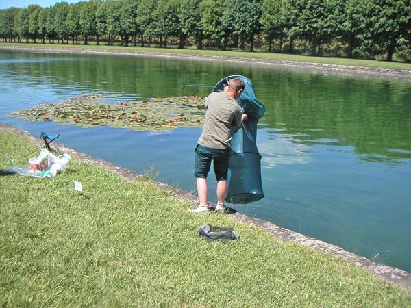 concours de peche au grand canal de fontainebleau