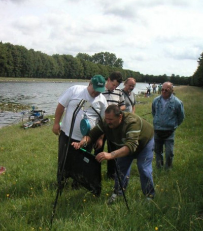 michel gibou en garde pêche