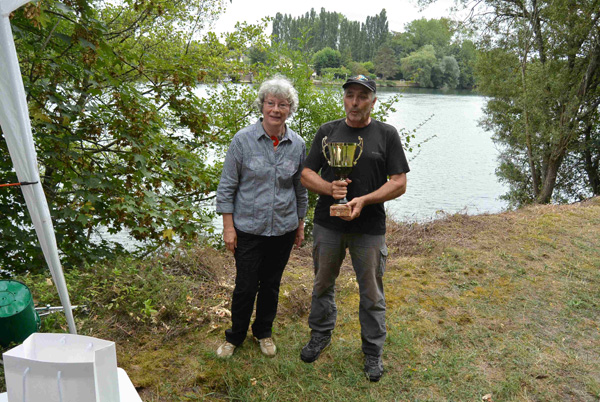 Concours de peche a samois sur seine 2016 claude fatin 1er