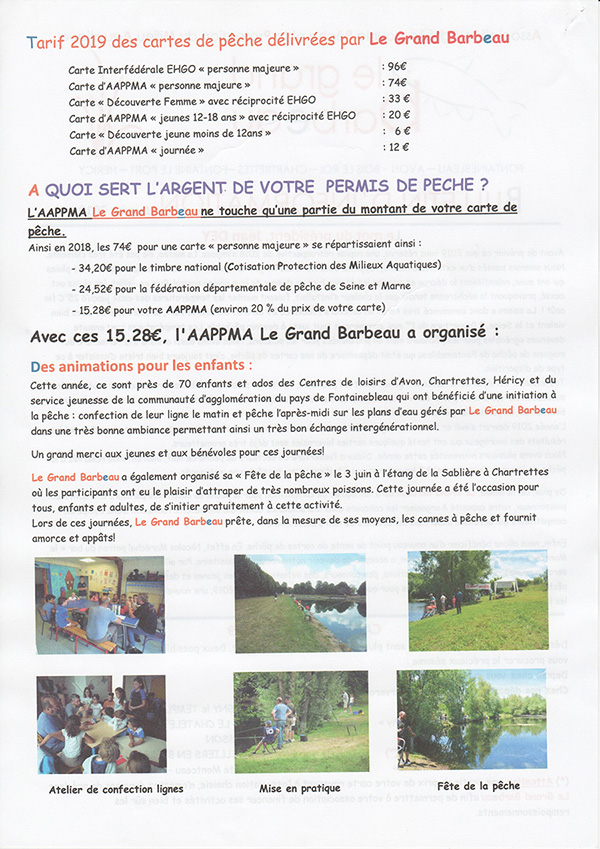 bulletin du Grand barbeau