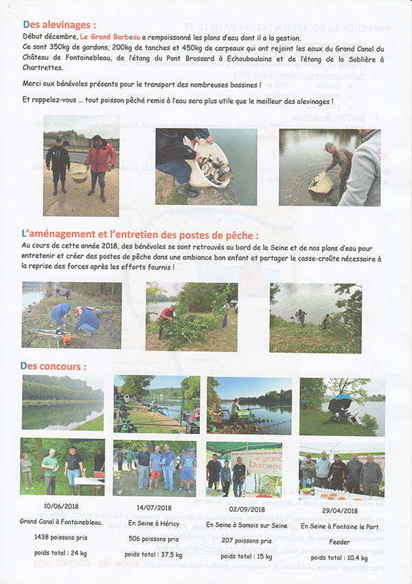 bulletin du Grand barbeau