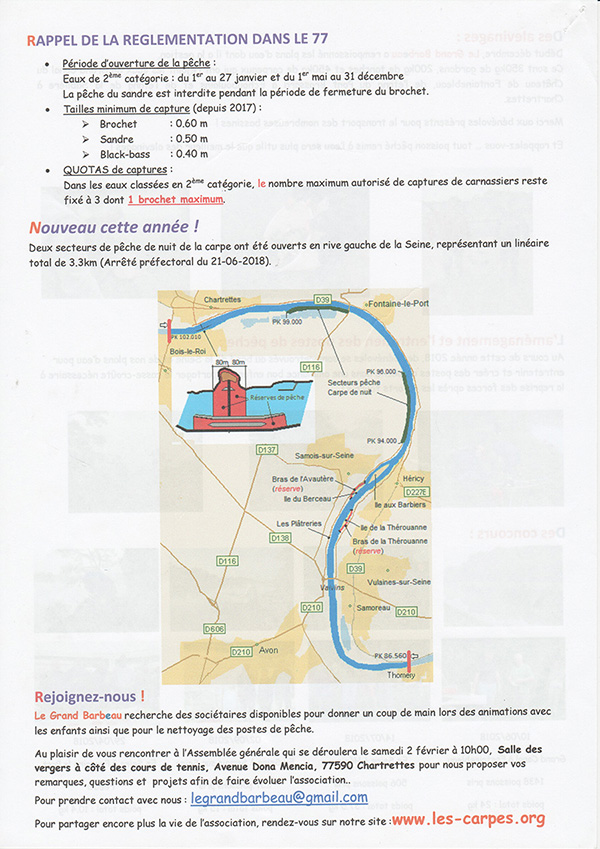 bulletin du Grand barbeau