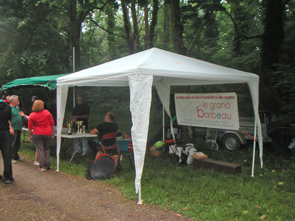 Concours de peche au grand canal de fontainebleau