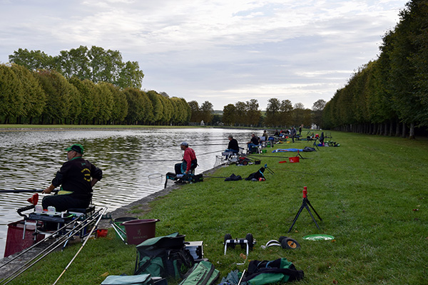 Concours de peche au grand canal de fontainebleau 2019