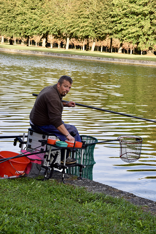 Concours de peche au grand canal de fontainebleau 2019