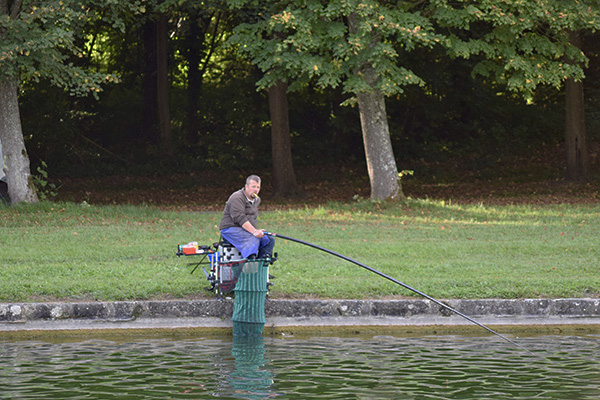 Concours de peche au grand canal de fontainebleau 2019