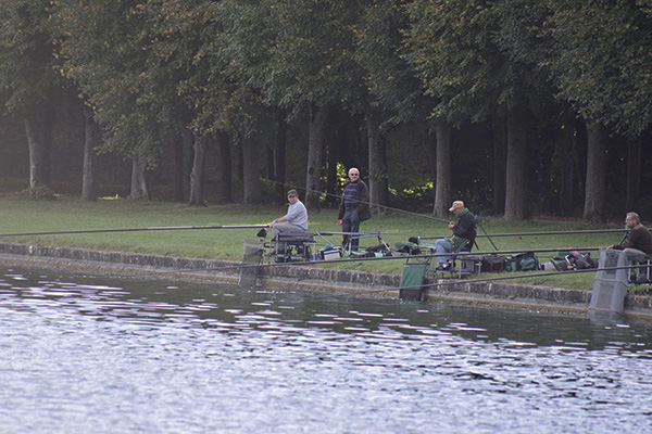 Concours de peche au grand canal de fontainebleau 2019