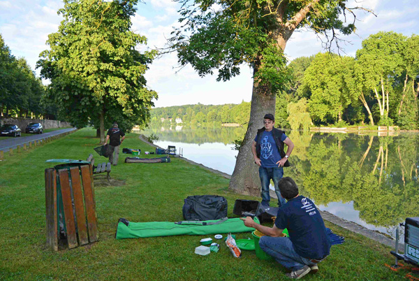 Concours de pêche à Hericy sur Seine en 2017