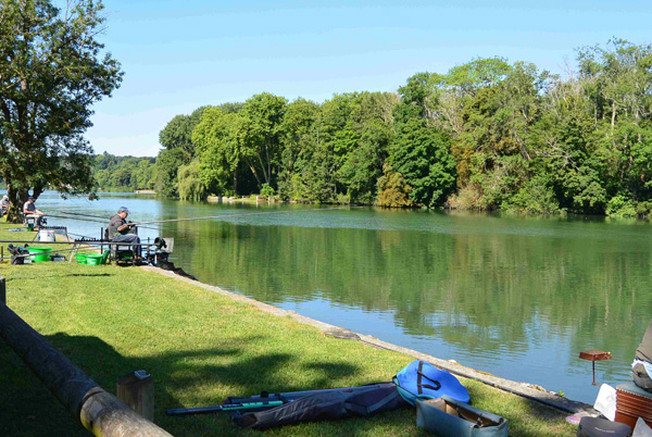 Concours de pêche à Hericy sur Seine en 2017