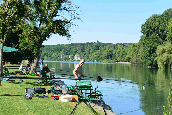 Concours de pêche à Hericy sur Seine en 2017