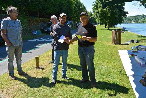 Concours de pêche à Hericy sur Seine en 2017