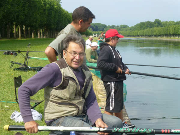 Concours de pêche au grand canal de fontainebleau