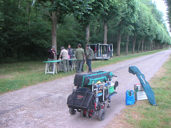 concours de peche au grand canal de fontainebleau