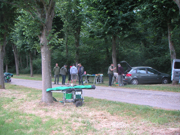 concours de peche au grand canal de fontainebleau