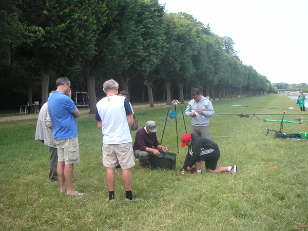 concours de pêche au grand canal de fontainebleau