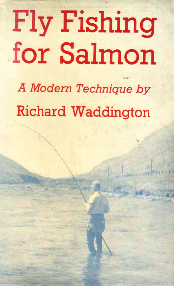 fly fishing for salmon by Richard Waddington