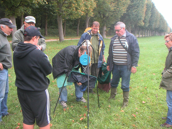 Concours de peche au grand canal de fontainebleau