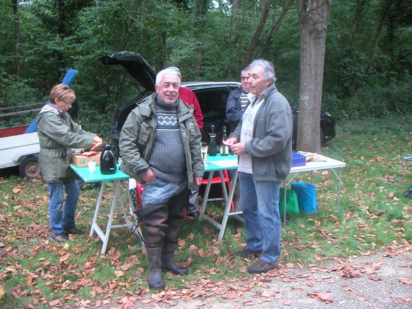 Concours de peche au grand canal de fontainebleau