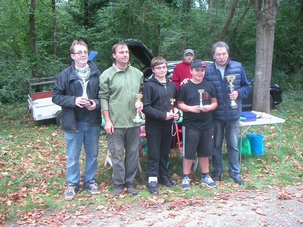 Concours de peche au grand canal de fontainebleau