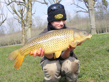 Prise de carpe au grand canal de fontainebleau