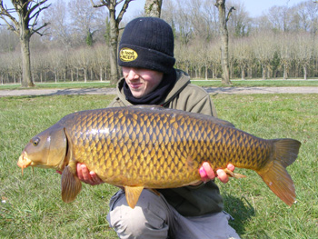 Prise de carpe au grand canal de fontainebleau