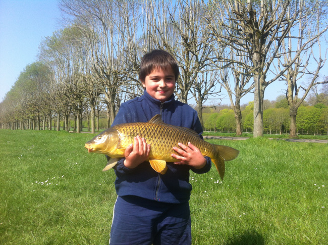 peche de carpe au canal de Fontainebleau