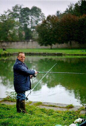 andré perchelet à la pêche