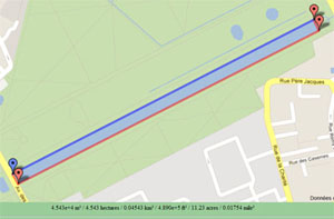 canal mesure topographique