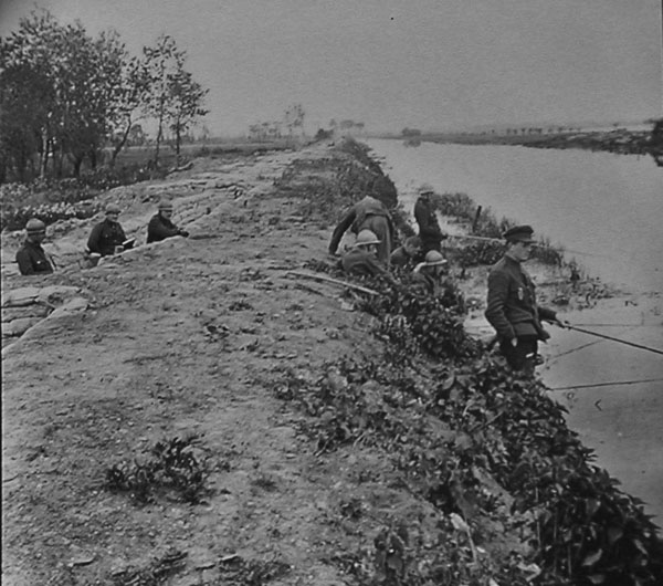 peche pendant la bataille de la somme